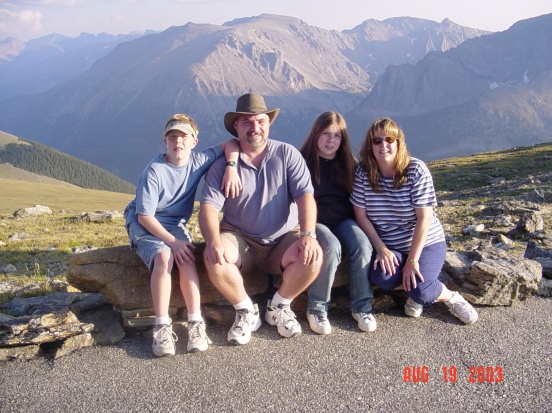 at the top of Trail Ridge Road