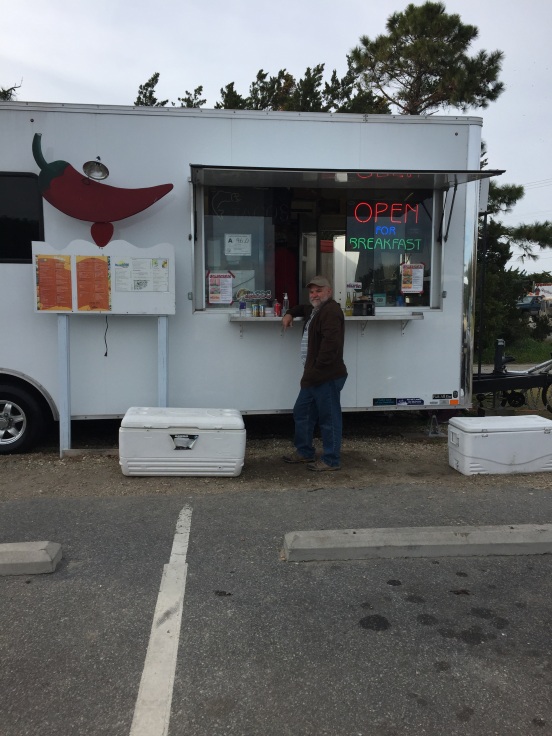 yes - its a food truck - but was one of the highest rated places to eat on the island - rightfully so!