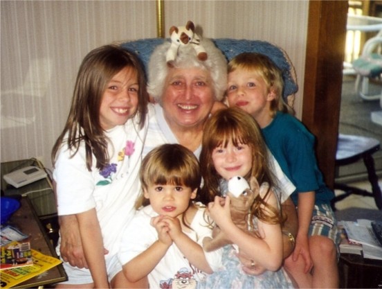 this is one of my fav's of you and your cousins with Nana