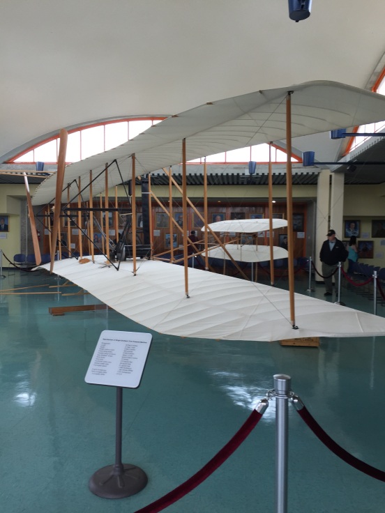 a replica of the first plane too actually fly