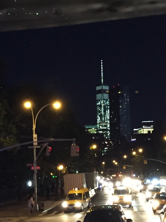Freedom Tower at night - amazing