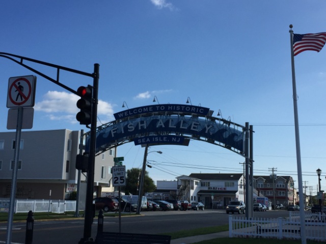 Afterwards, we headed to Sea Isle City for an early dinner at Mikes Seafood