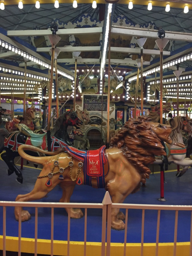 this is an OLD carousel 
