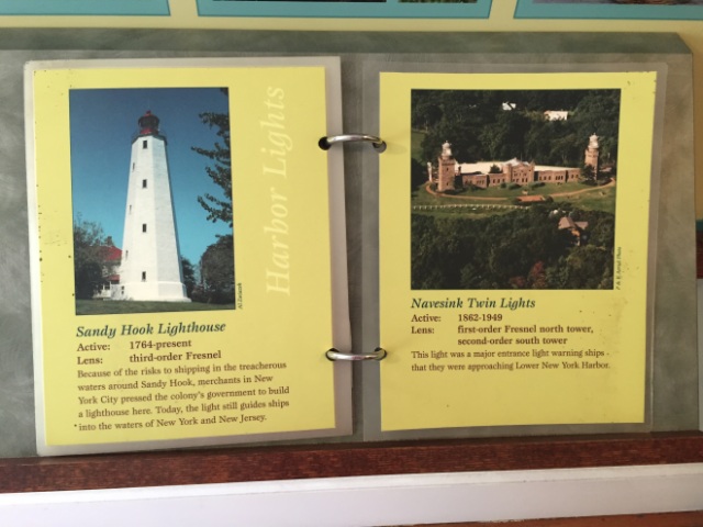 these are my two fav's, Sandy Hook and also Twin Lights