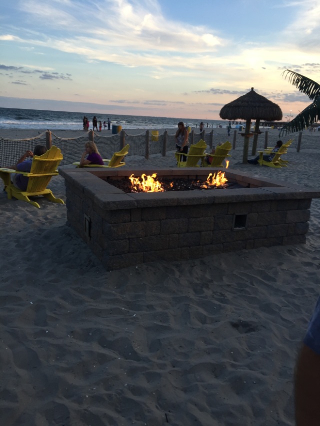 they had this awesome fire pit