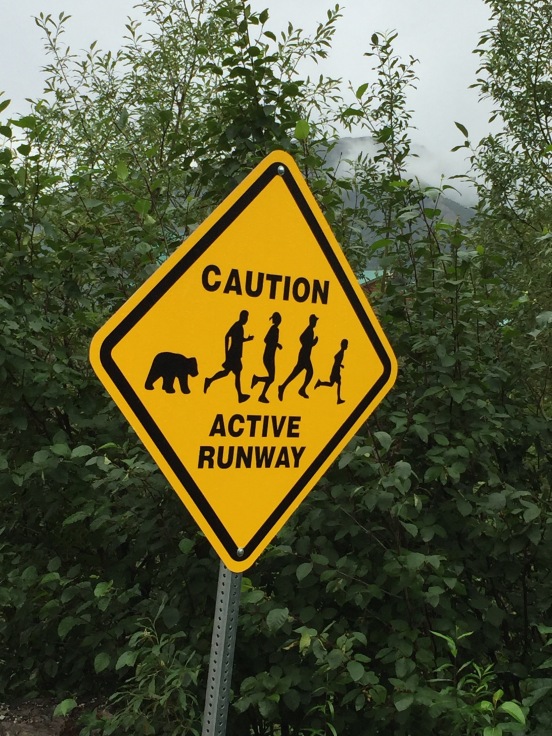 where else but in Alaska would you see this sign?
